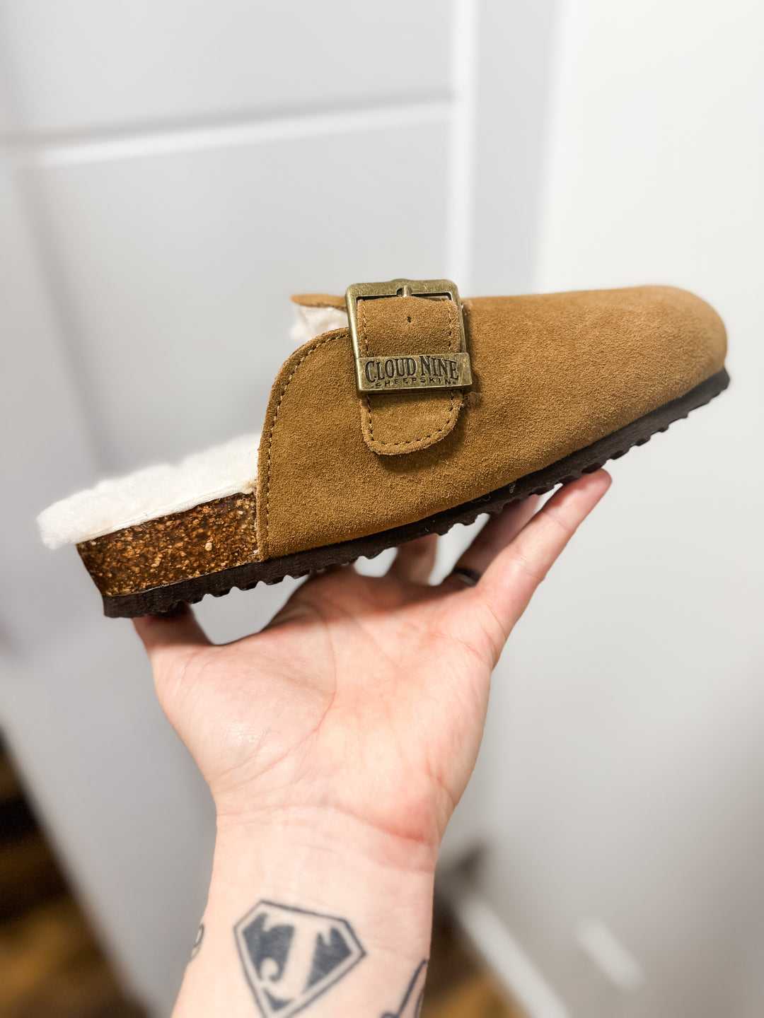 Cloud Nine Sheepskin Slip On - Chestnut