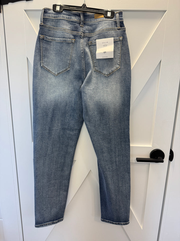 High Rise Mom Jean - Size 1