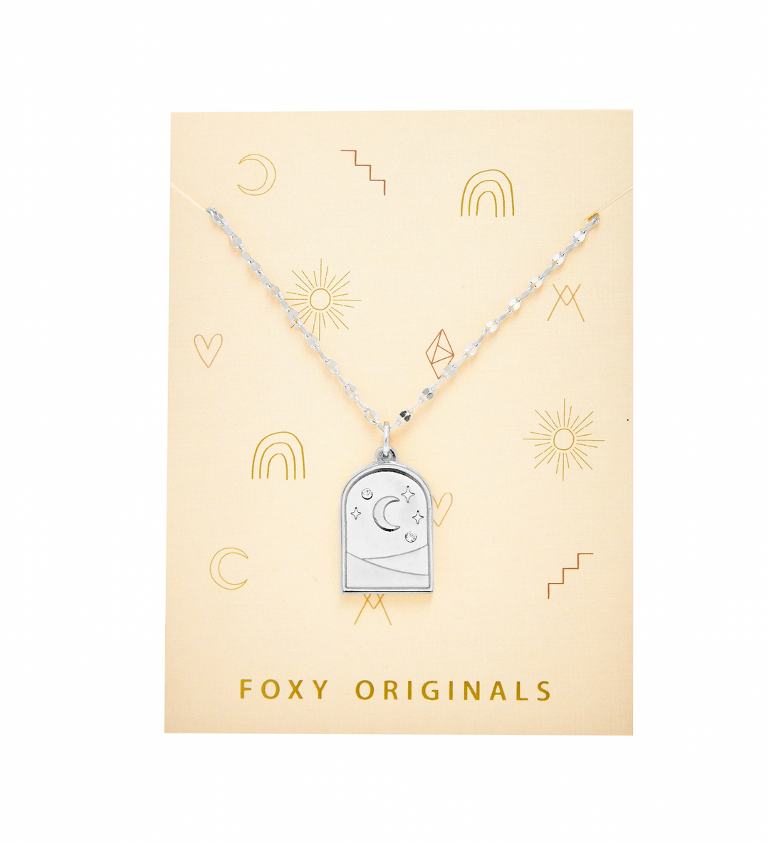 Foxy Originals Luna Necklace - Silver