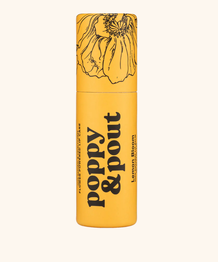 Poppy & Pout Lip Balm - Lemon Bloom
