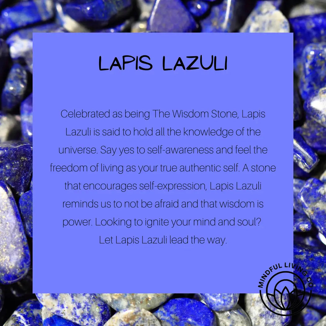 Lapis Lazuli Water Bottle